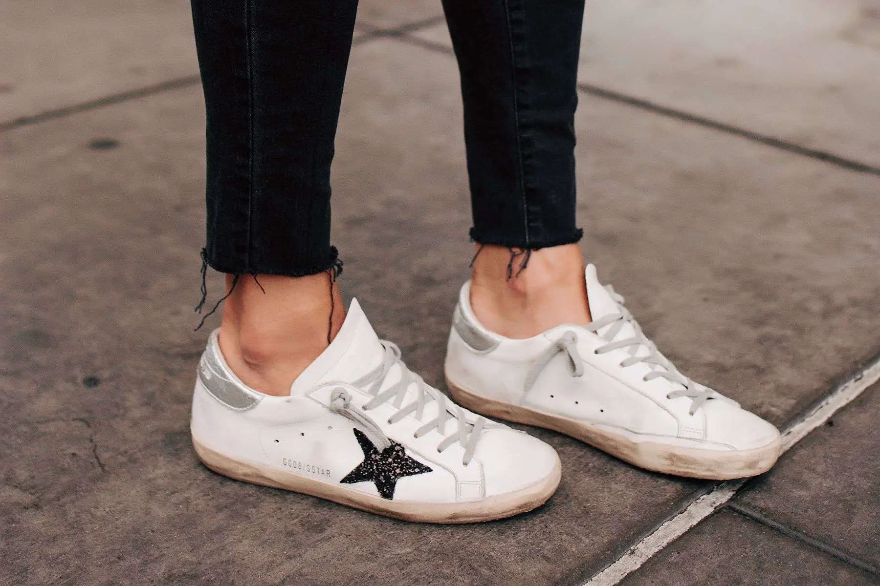 A Casual Way to Wear Golden Goose Sneakers