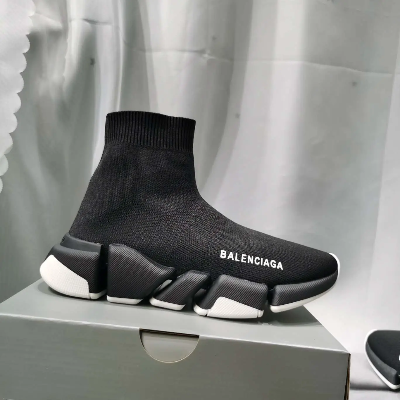 Cheap 2020 Balenciaga Speed Sock Stretch Knit Sneakers Unisex # 231911 ...