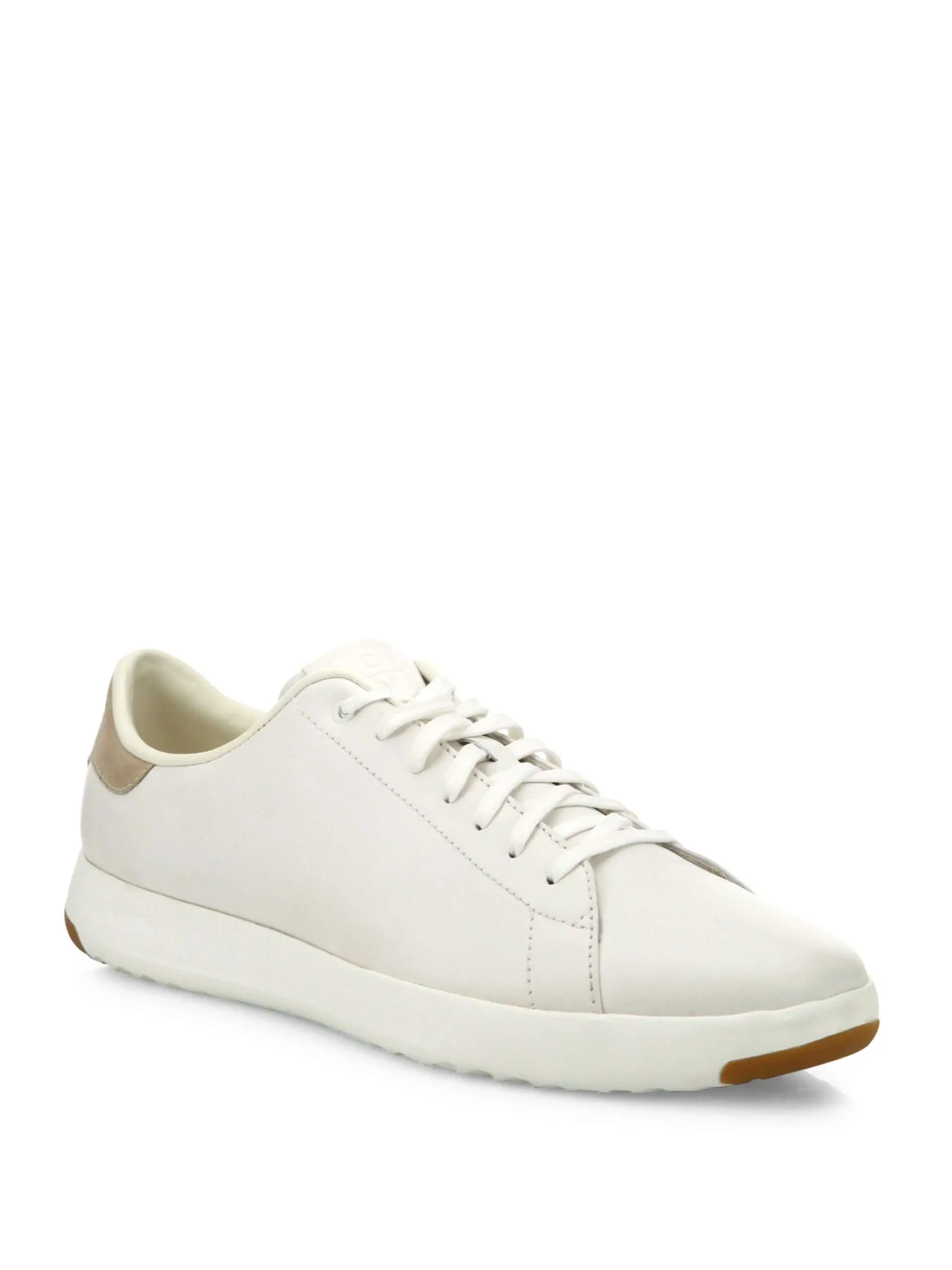 Cole haan Grandpro Tennis Leather Sneakers in White for ...