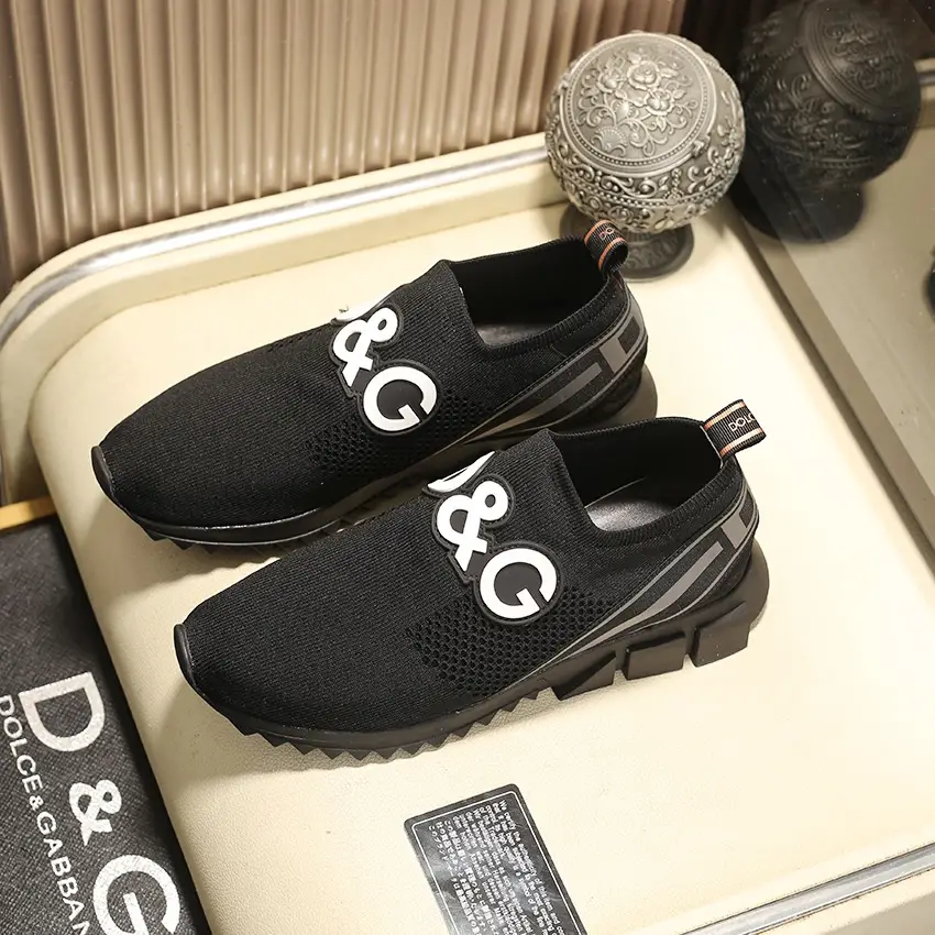 DOLCE &  GABBANA SNEAKERS SORRENTO WITH PATCH