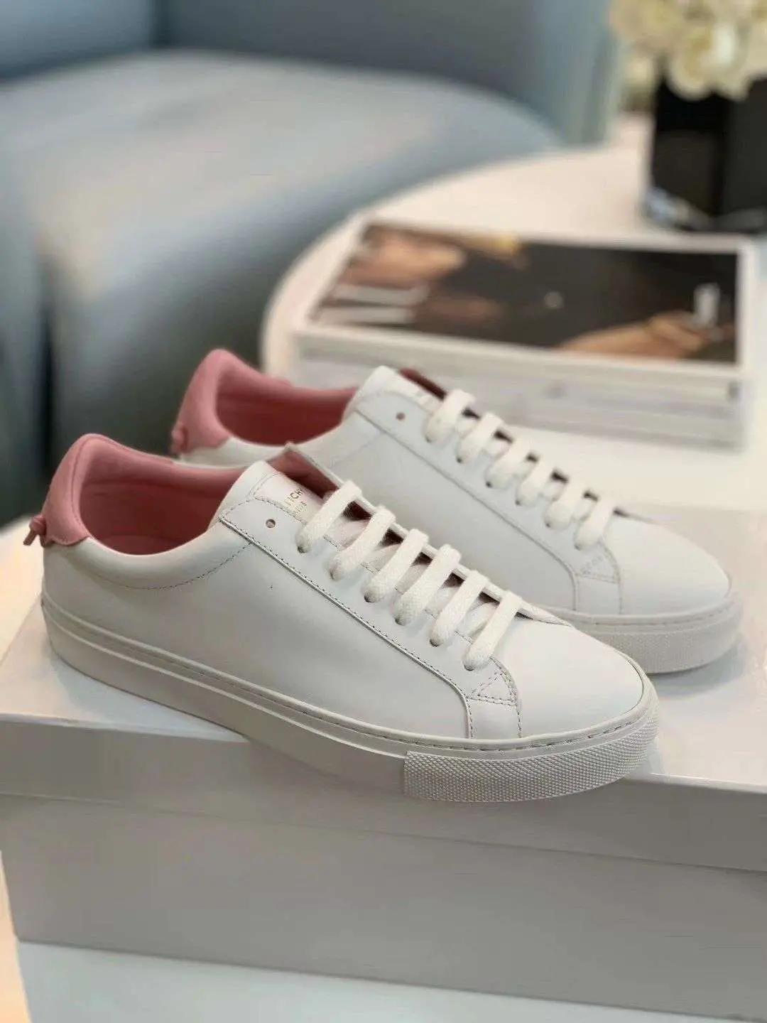 Givenchy white sneakers trainer womens sports running ...