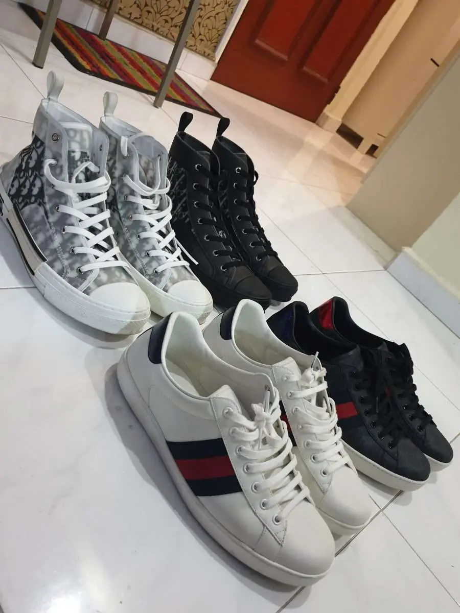 Gucci Ace Sneaker Vs Dior B23 Sneaker : Sneakers