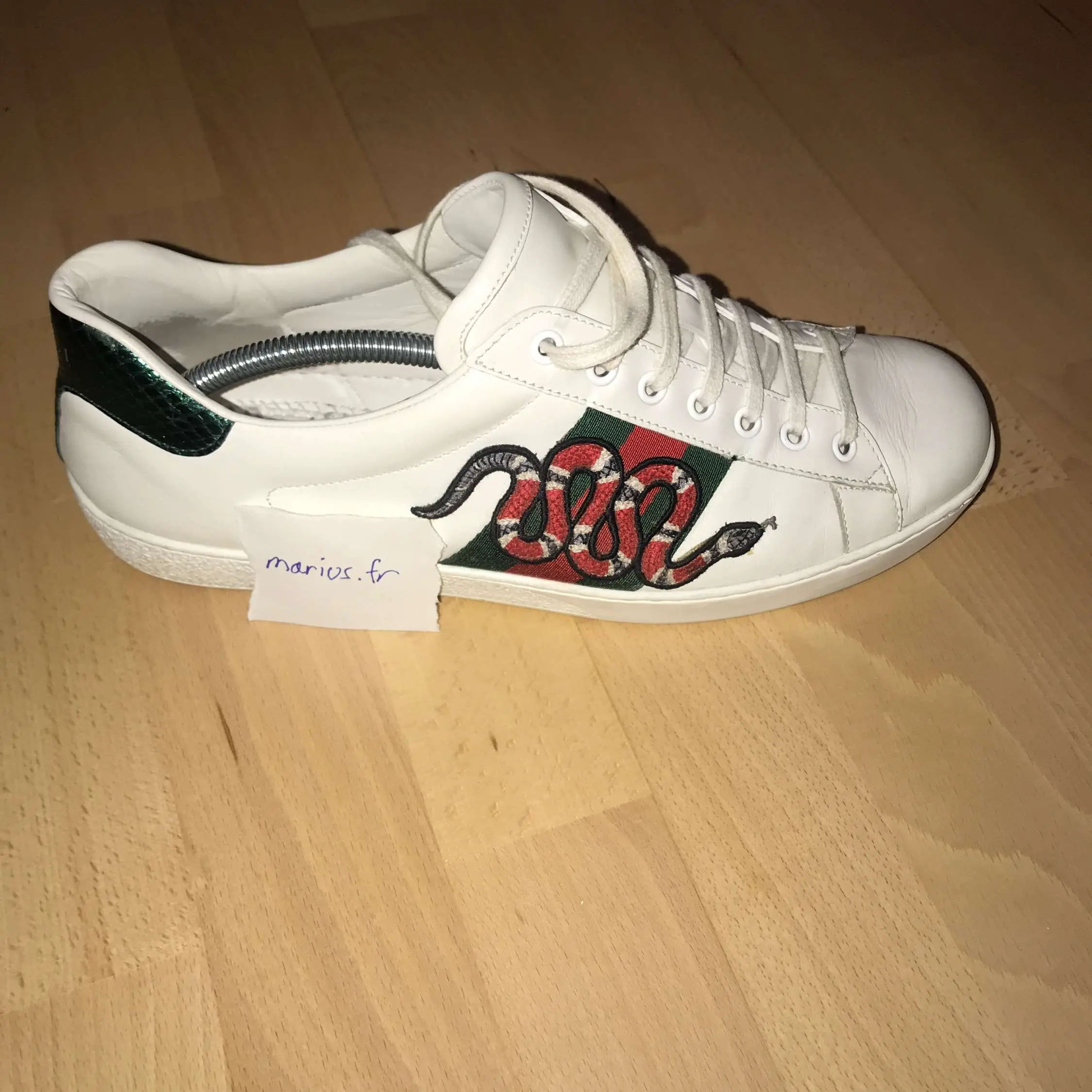 Gucci Ace Sneaker With Snake