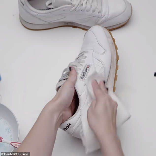 How to get your white sneakers gleaming again
