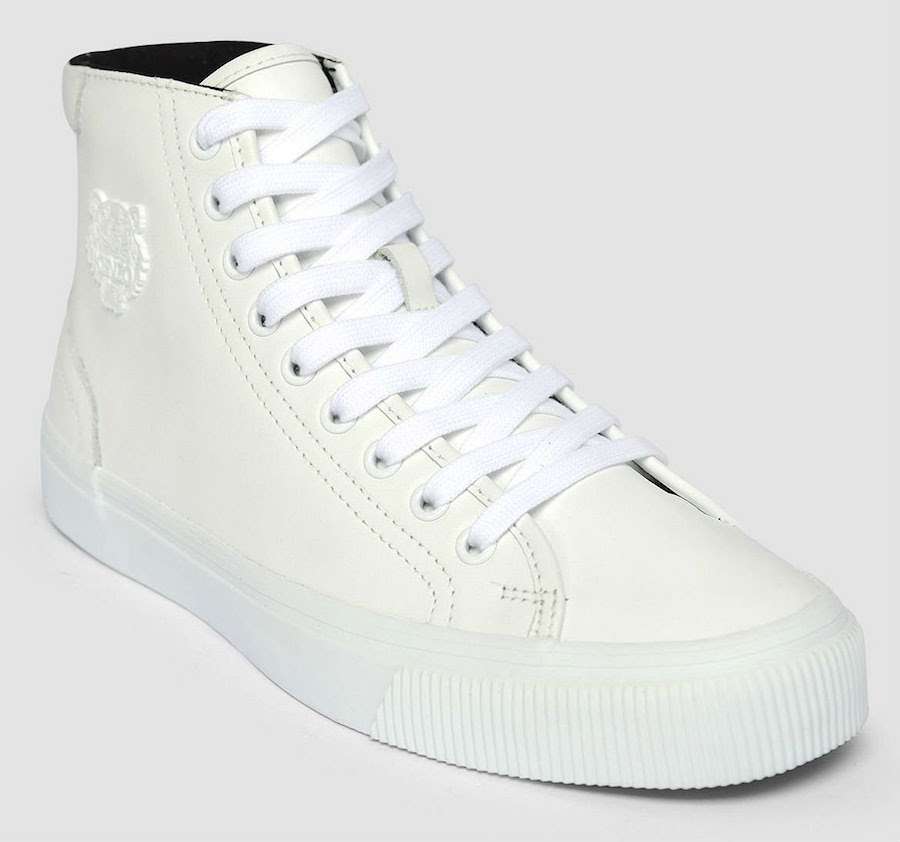 Kenzo White High Top Sneakers