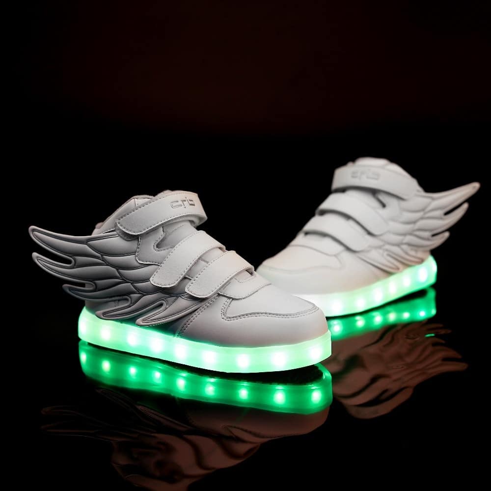 Led Shoes For Kids 2016 New Arrival Fashion Cool Wings Luminous ...