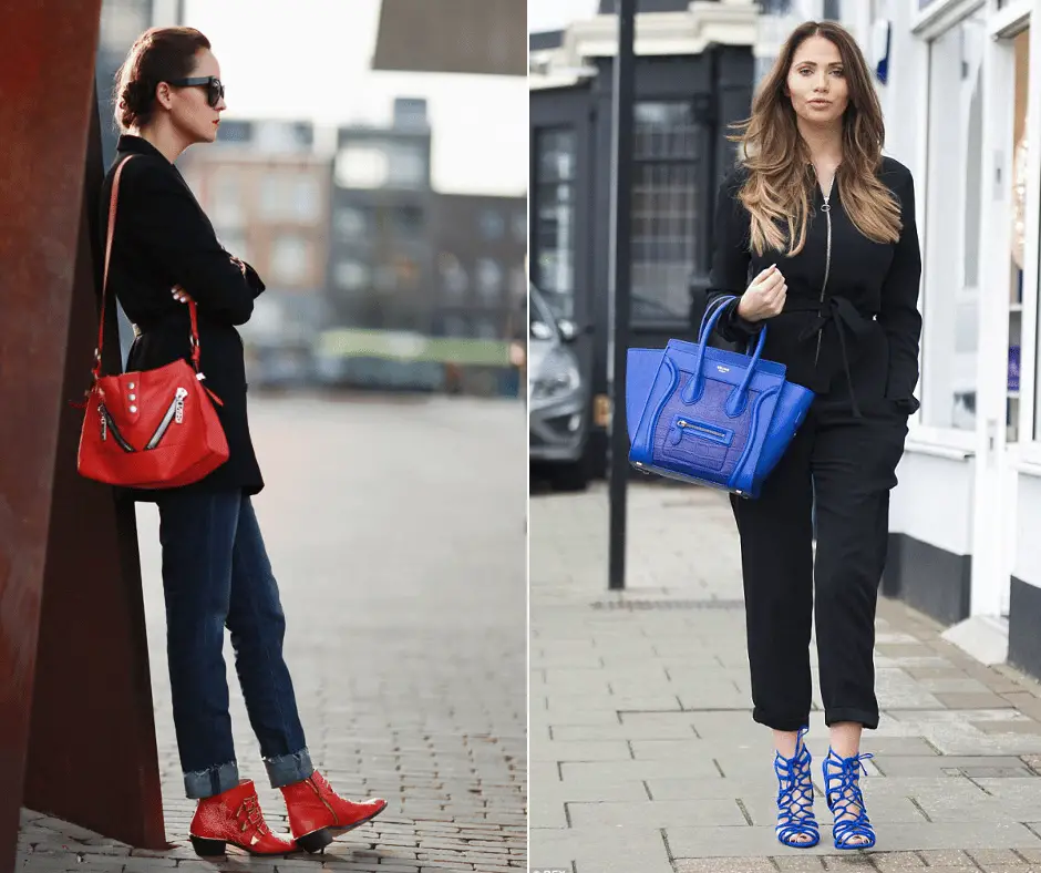 Matching color of shoes and handbag can do a lot of difference in your ...