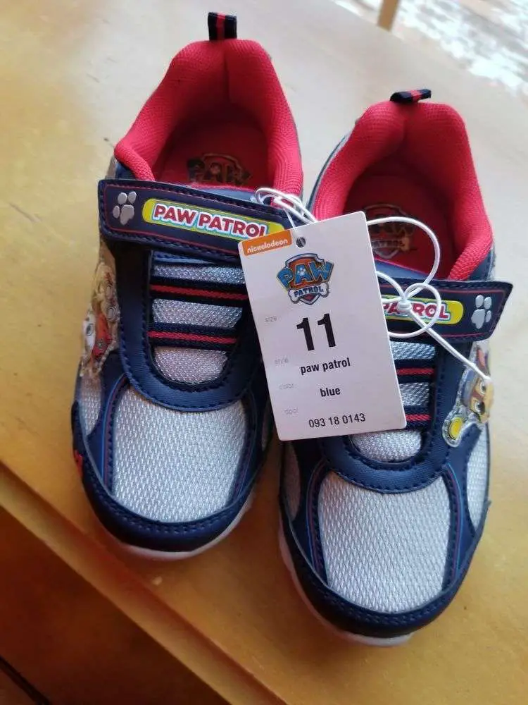 NEW Paw Patrol Toddler Boys Tennis Shoes Size 11 Sneakers light up # ...
