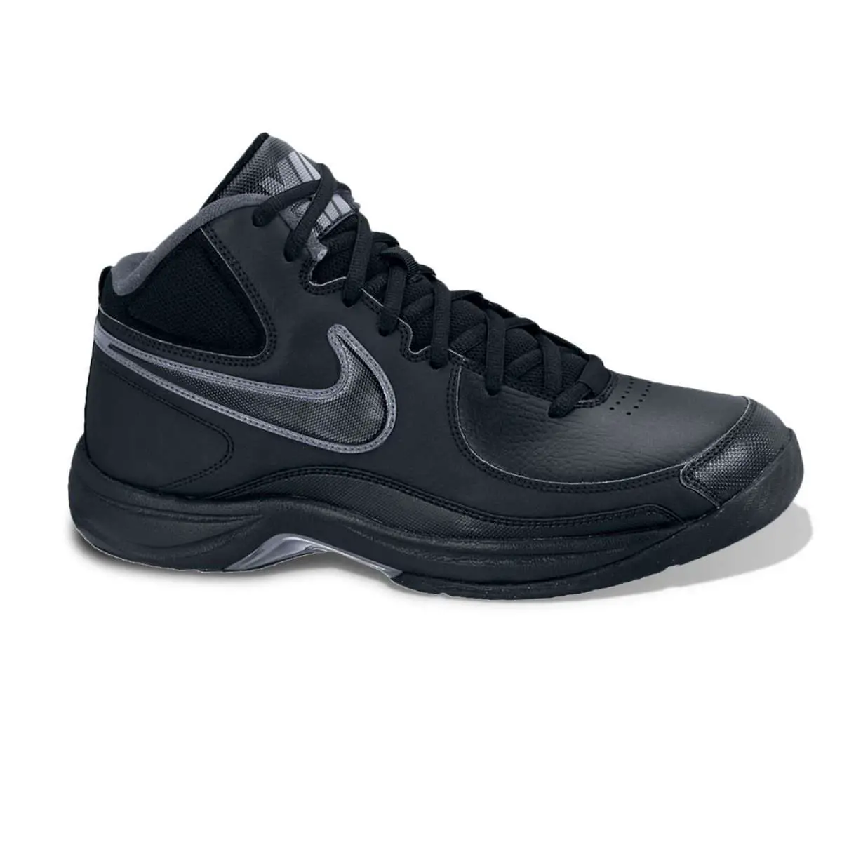 NIKE BLACK OVERPLAY VII EXTRA WIDE BASKETBALL SHOES