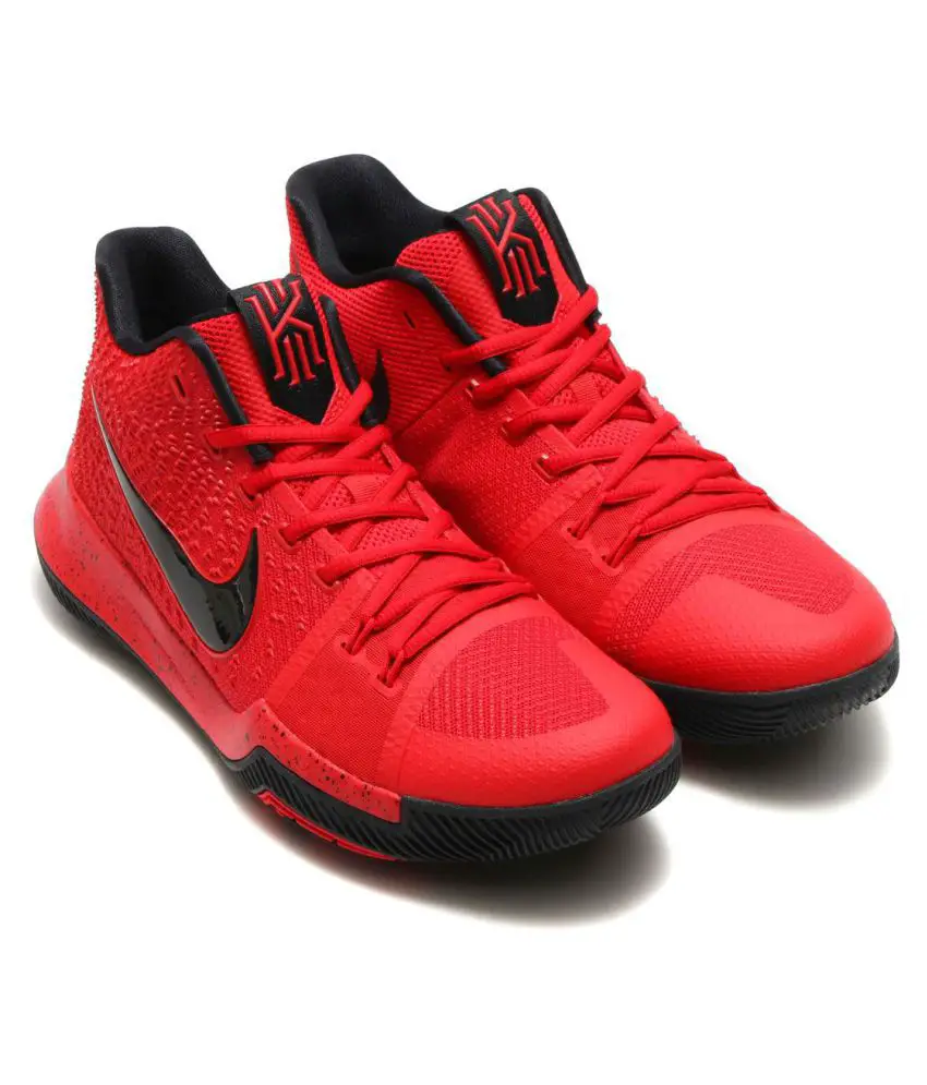 Nike KYRIE 3 LIMITED EDITION Red Basketball Shoes