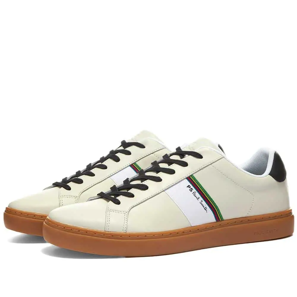 Paul Smith Leather Gum Sole Rex Sneaker in White for Men