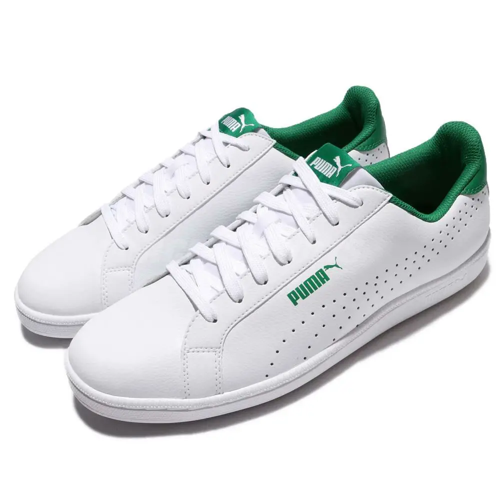 Puma Smash Perf White Green Men Casual Shoes Tennis Sneakers Trainers ...