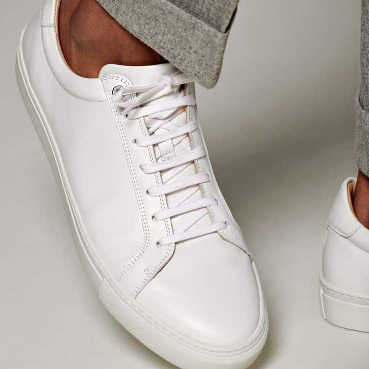 Put your best foot forward in the casually refined style of white ...