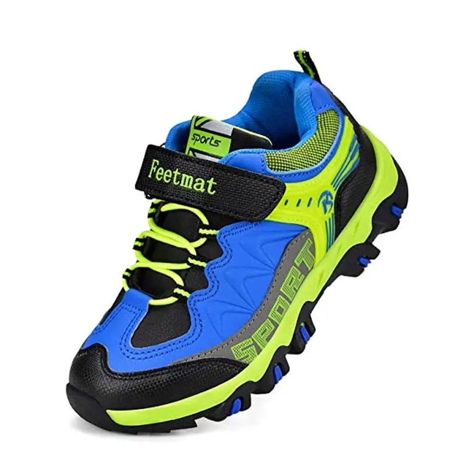 QANSI Boys Sneakers Waterproof Kids Tennis Running Hiking Shoes Amazon ...