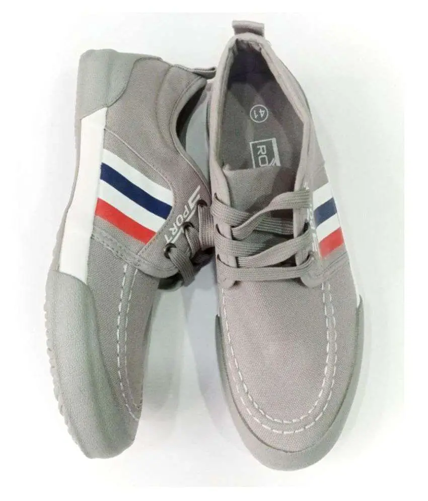 Sneaker Grey colour full short and better shape Lifestyle Gray Casual ...