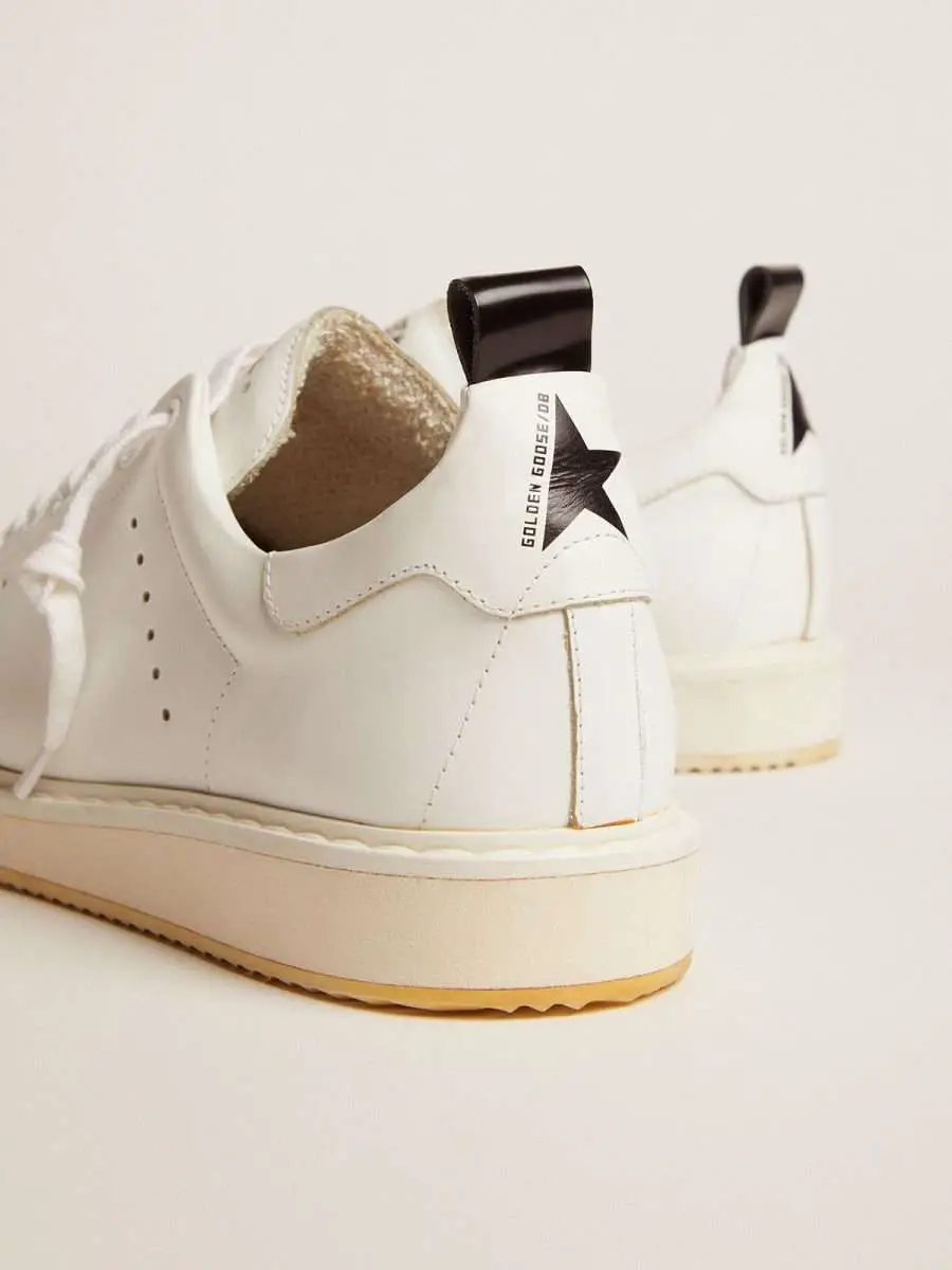 Starter sneakers in total white leather