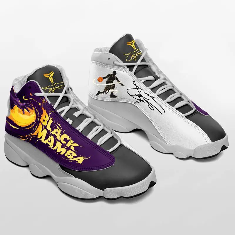 Stocktee Kobe Bryant LA Lakers Limited Edition AIR Jordan 13 Sneakers ...