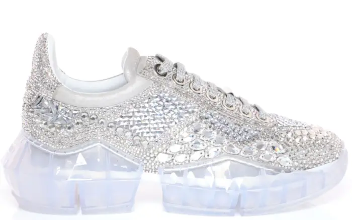 Would you spend $4,000 for this Jimmy Choo diamond sneaker ...